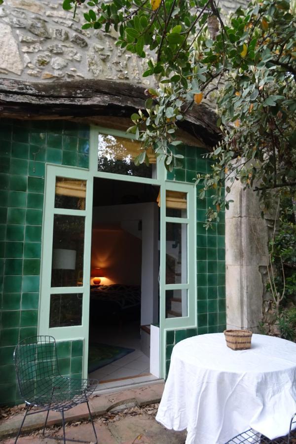 Mas En Pierres Seches Avec Piscine Villa Lussan  Buitenkant foto