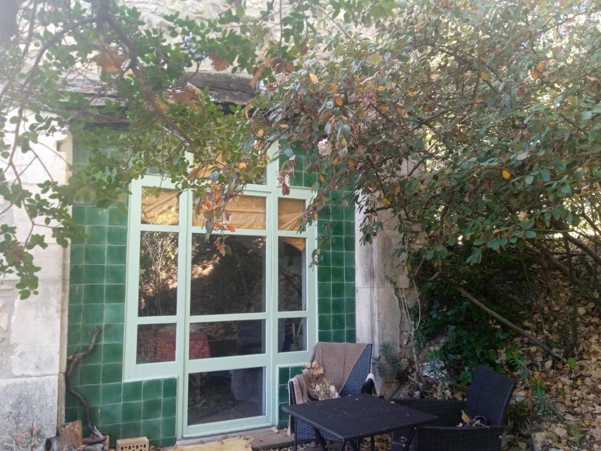 Mas En Pierres Seches Avec Piscine Villa Lussan  Buitenkant foto